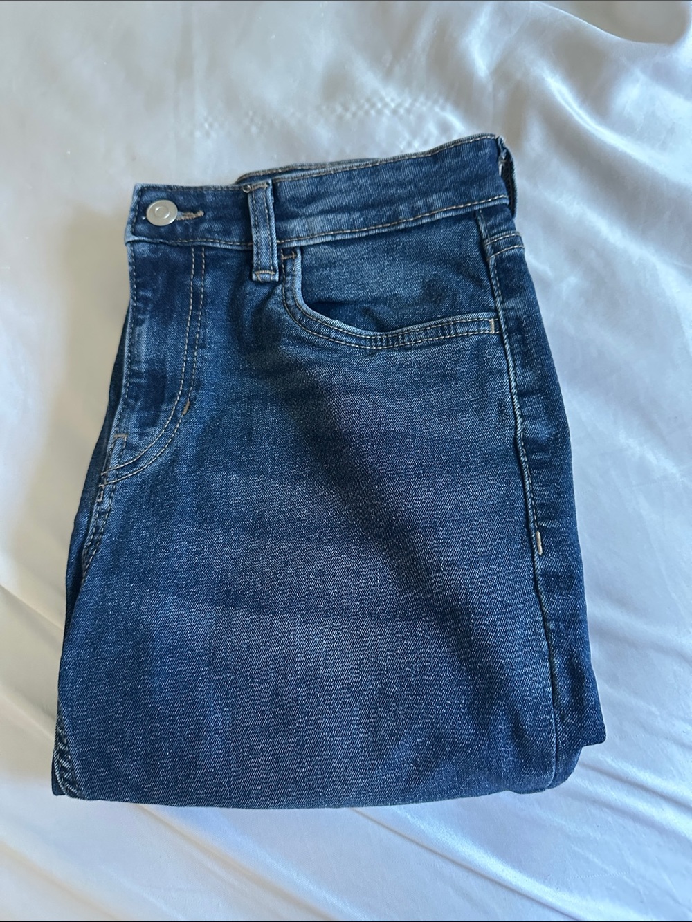Classic woman Dark Blue Jeans